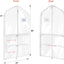 Bolsas PVC transparente 40" 6 Pzas con bolsillos