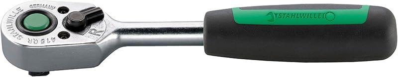 Trinquete reversible 1/4" 22 dientes cromado 4.606"