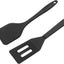 2 Pzas Espátula Silicona Antiadherente para Hornear y Cocinar Negro