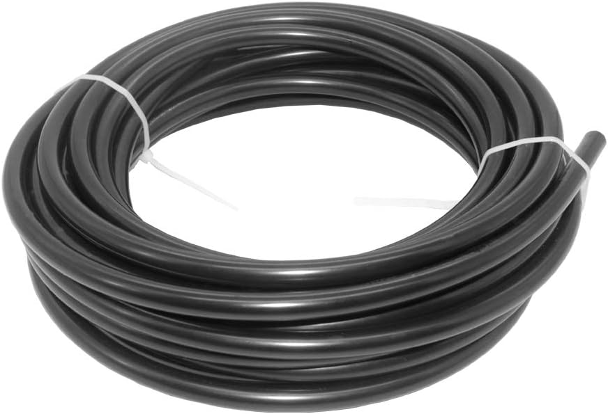 Tubo aire neumático 8mm manguera nailon frenos 32.8ft negro