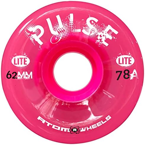 Ruedas Quad Roller 62x33 Rosa 1 Pack 4 Ruedas
