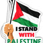 Adhesivo I Stand with Palestine Sticker Palestina