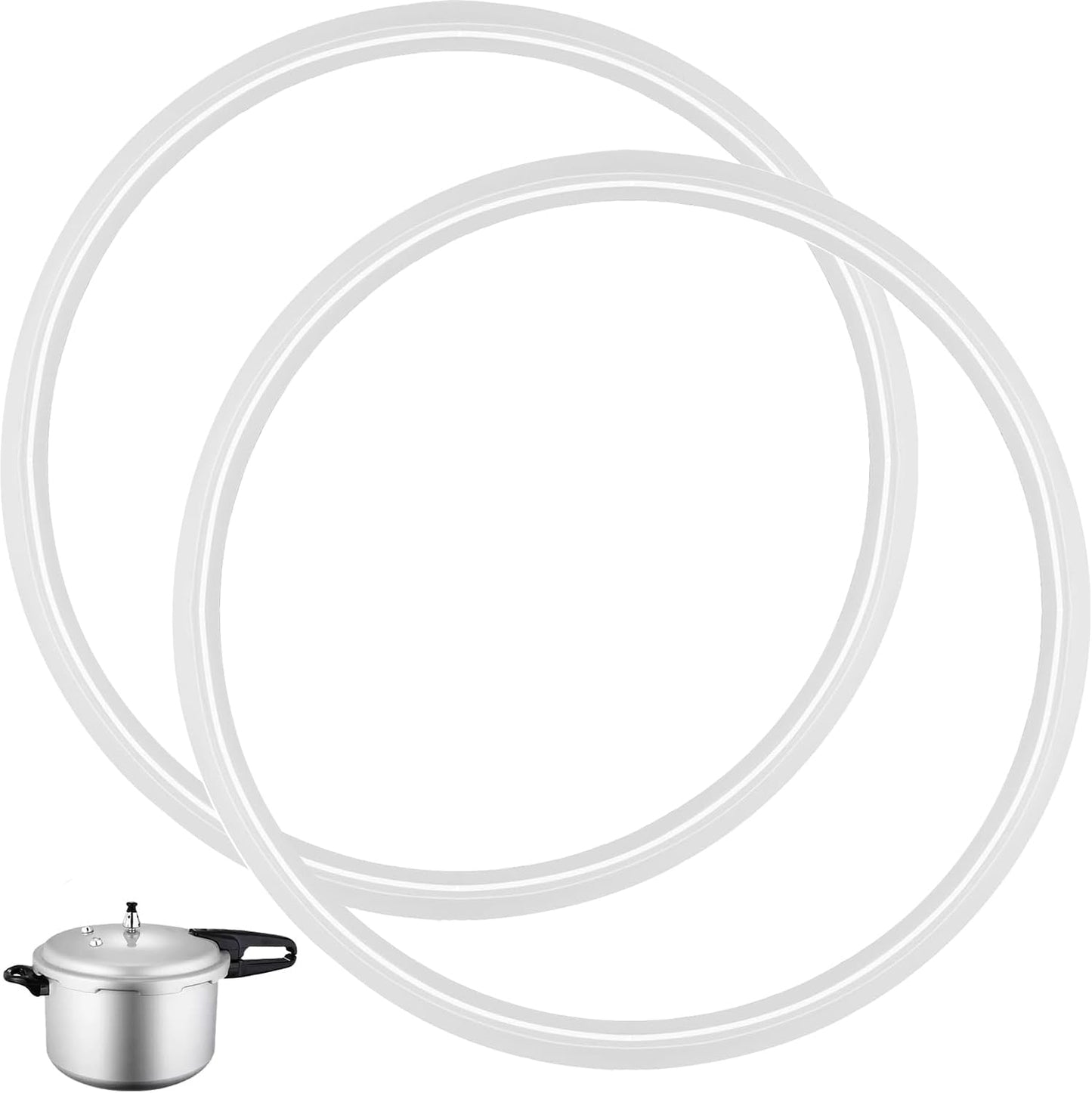 Juntas de silicona flexibles para olla a presión de 11 pulgadas