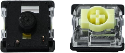 Interruptores KS-33 tipo Banana para teclado RGB 35 pzas