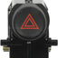 Interruptor advertencia peligro negro