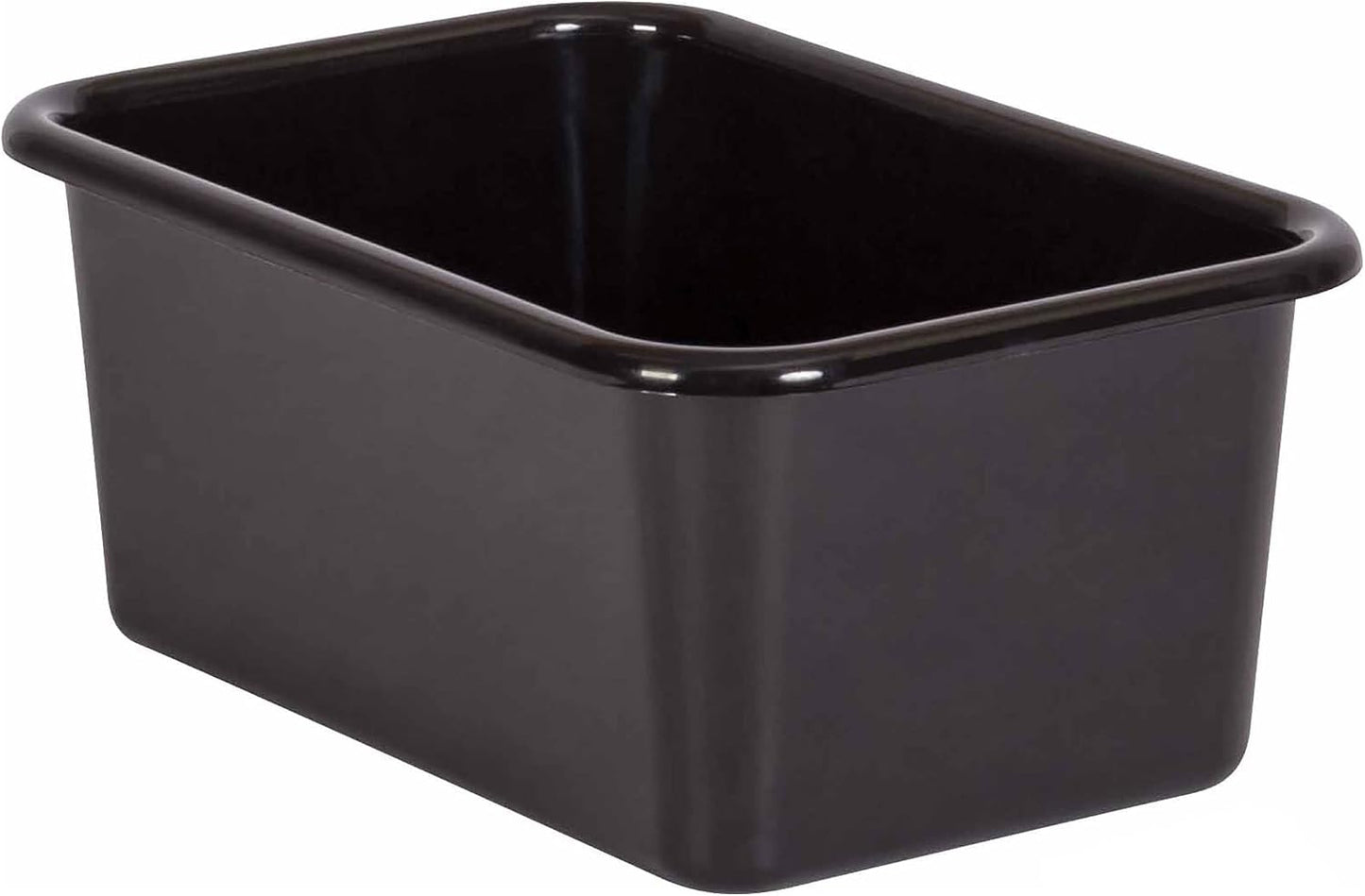 Recipientes plástico negro almacenamiento pequeño