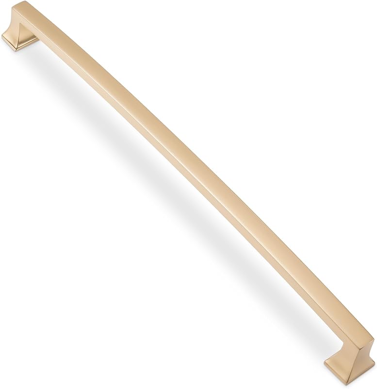 6 Tiradores 10pulg para Gabinete Cocina Color Bronce Champán