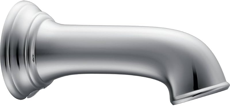 Caños cromados no desviadores Moen 3858