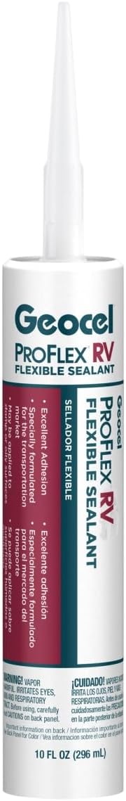 Sellador flexible RV Pro Flex 10oz color negro