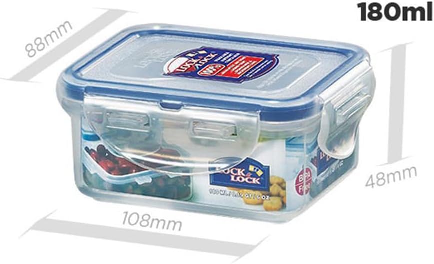 Contenedor Alimentos Rectangular Hermético Sencillo