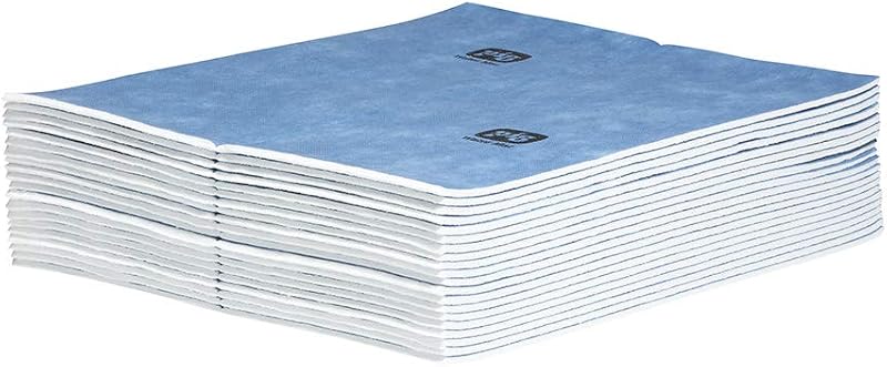 Alfombrilla absorbente reutiliz. 15x19" set 20