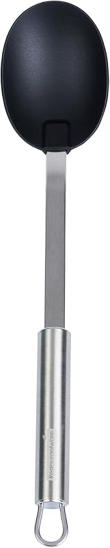 Cuchara servir nailon 12.5pulg mango acero inox lavavajillas