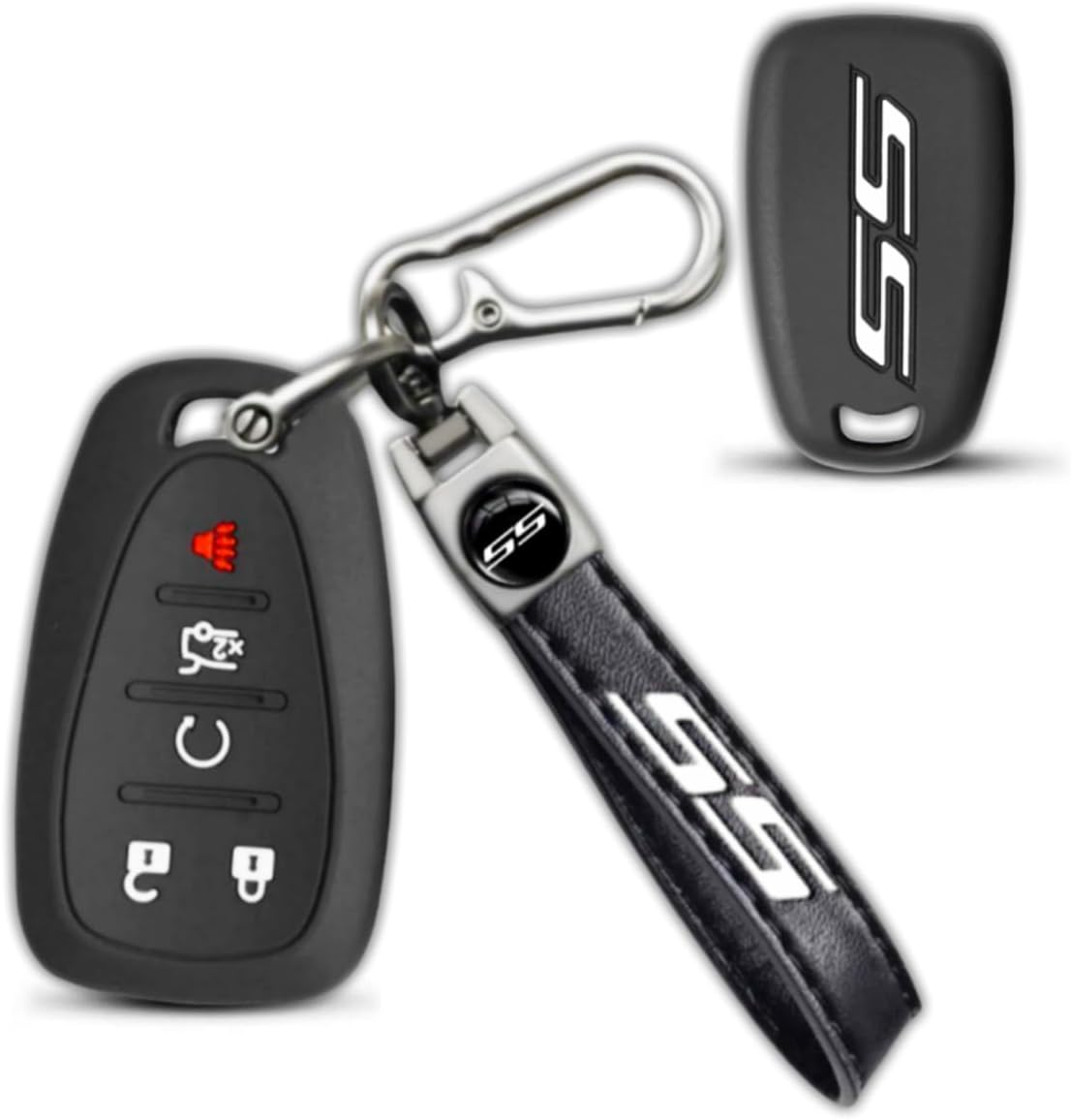 Llavero Camaro SS con funda silicona Chevy