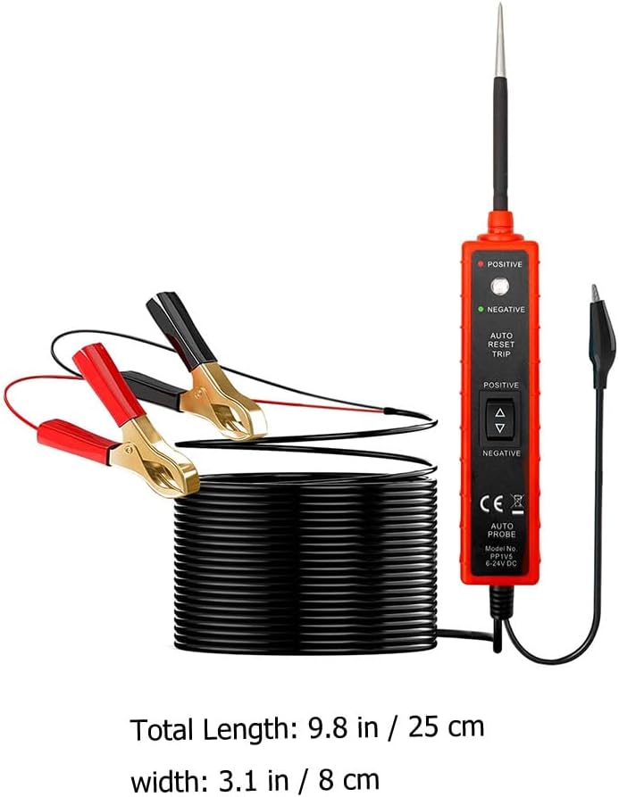Probador circuito automotriz 12V relé 6-24V