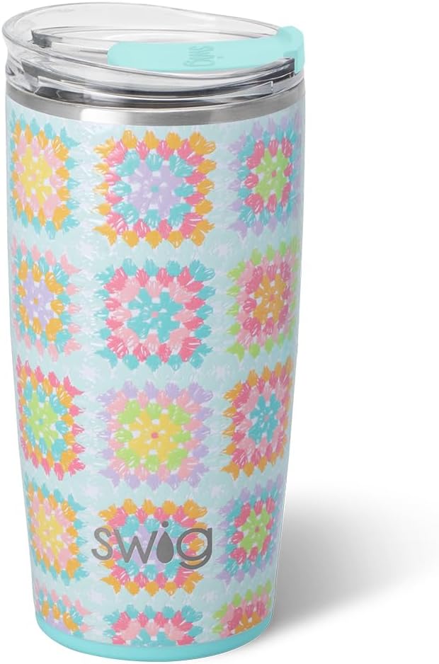 Vaso aislante acero inox 22oz con tapa para portavasos