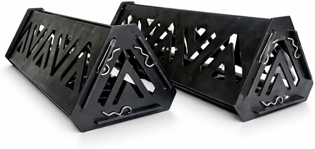 Base reutiliz. acero sólido para leña plegable rápido