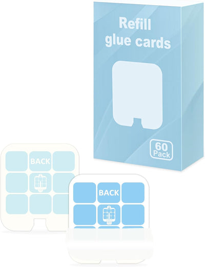 60 Tarjetas Pegamento Repuesto Trampa Moscas SH502 DT3005W