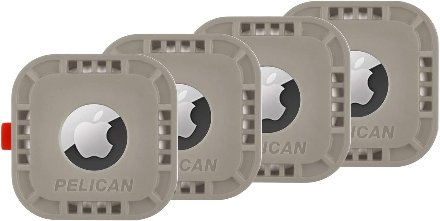 Protector Airtag 4 Pzas Funda Resistente Adhesivo 3M