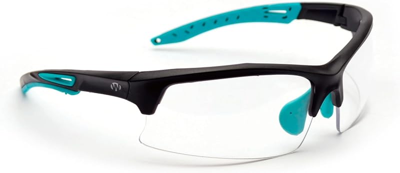 Gafas deportivas unisex resistentes impactos color verde azulado