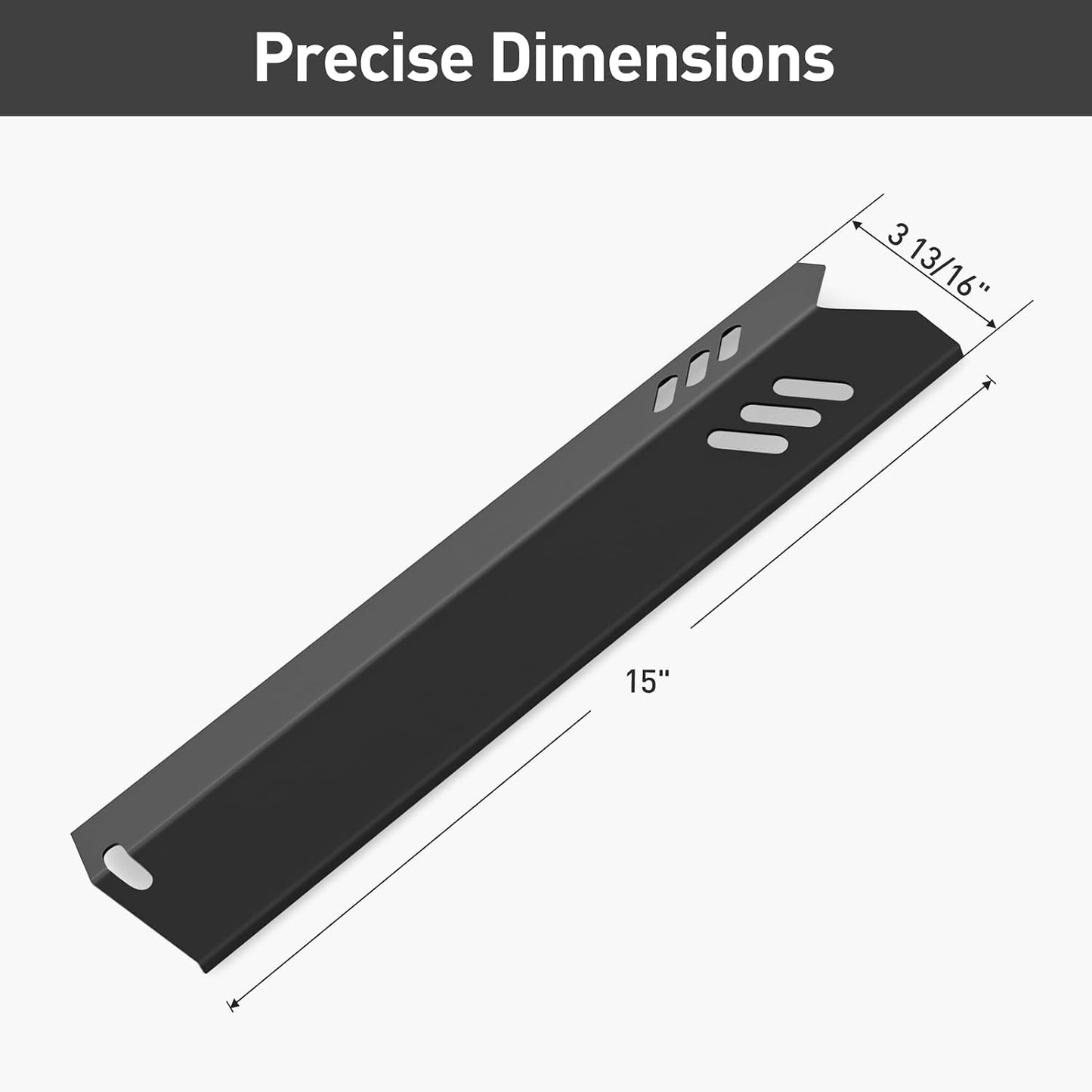 5 Pzas placas térmicas para parrilla 5 quemadores