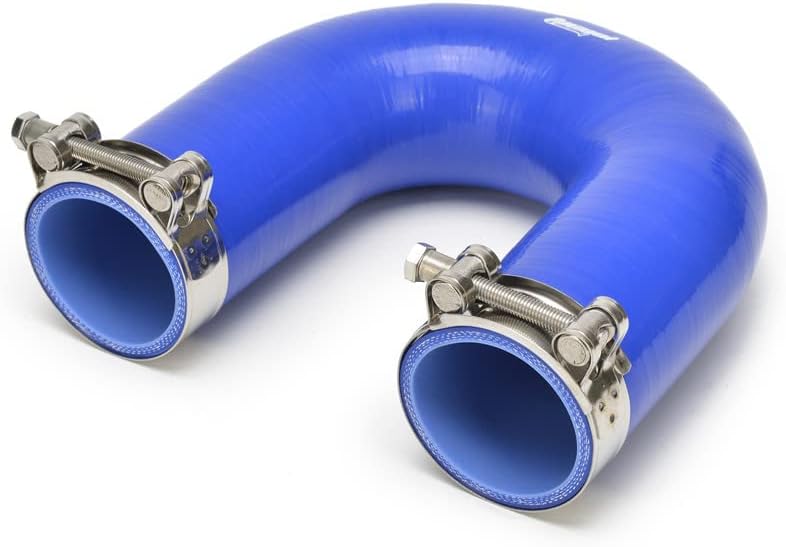 Manguera U silicona reforzada 4 capas 1.75" CTR 5.11"