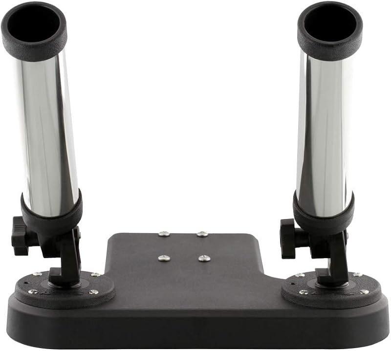 Soporte de Barra Doble Negro para Cocina y Mesas de Comedor