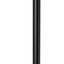 Soporte papel higiénico 22pulg negro mate