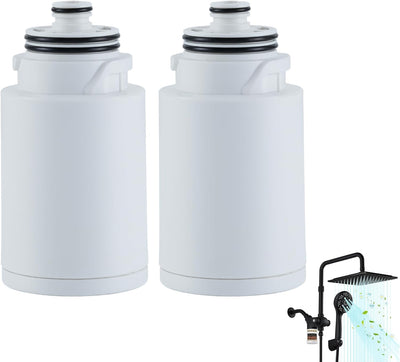 Cabezal ducha doble 10pulg cartucho filtro multiple