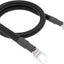 Set cables inversor 4 AWG 30cm cobre puro 3/8" automotriz
