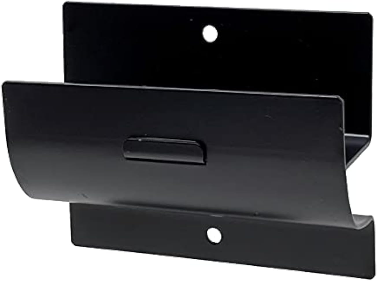 Escalera pared acero 4" colgador carretilla negro mate