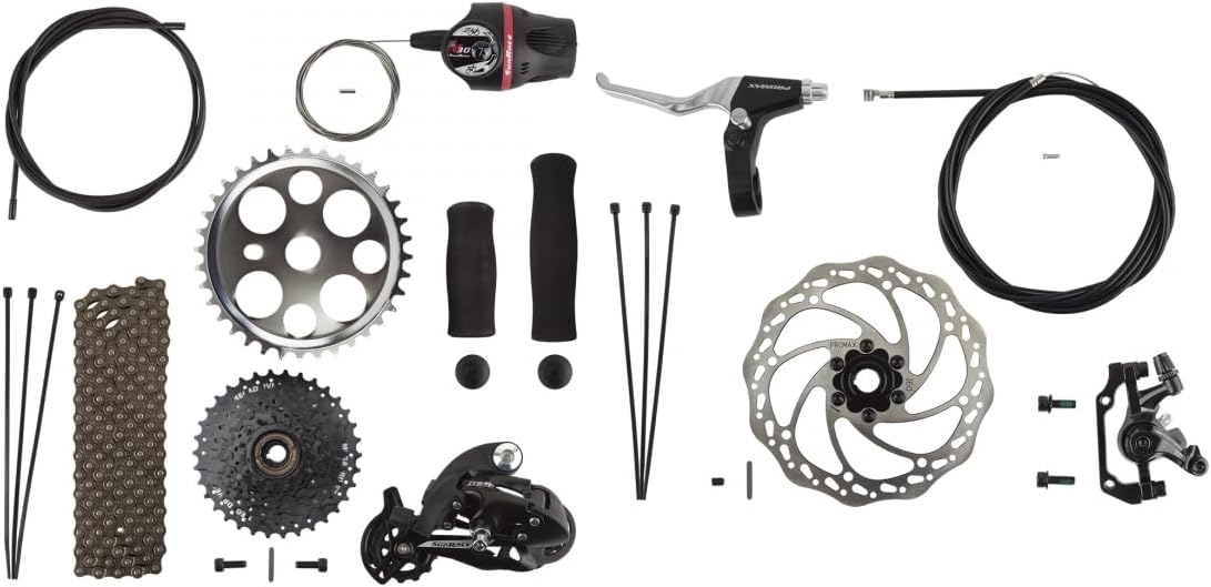 Kit conversión triciclo freno disco 7 velocidades