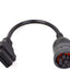 Adaptador OBD2 9Pin a 16Pin para camión diagnóstico