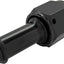 Adaptador hembra 3/8 od aluminio push lock negro 2unids