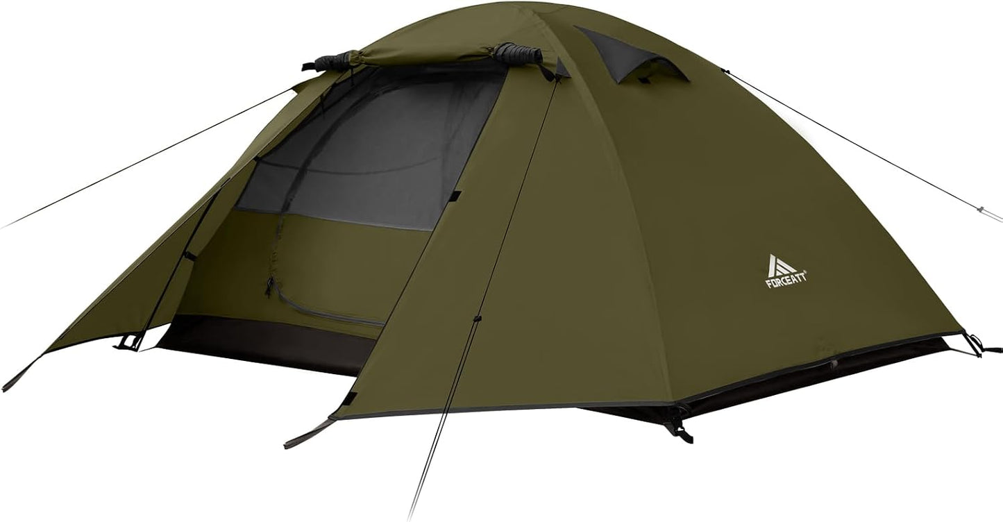 Tienda campaña 2-4 personas impermeable resistente viento
