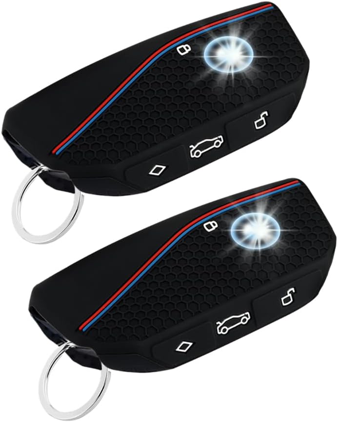 Protectores llavero BMW con anillos silicona antiarañazos