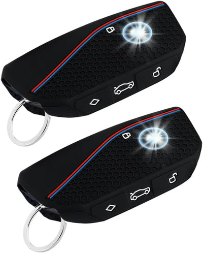 Protectores llavero BMW con anillos silicona antiarañazos