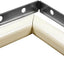 Canaleta metal extender potencia serie 500 codo interior marfil