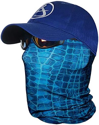 Protección solar para hombre con máscara y bufanda