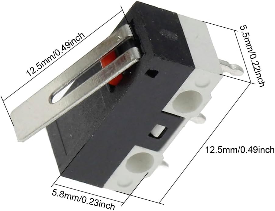 30 Interruptores Tope Impresora 3D con Palanca 3 Pines 125V