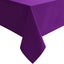 Mantel púrpura 60x84pulg impermeable para mesa rectangular