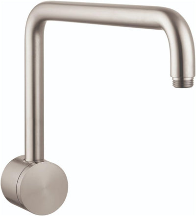 Brazo ducha giratorio 16pulg níquel cepillado para pared