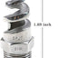 Boquilla atomización cono espiral acero inox 316 10 pzas