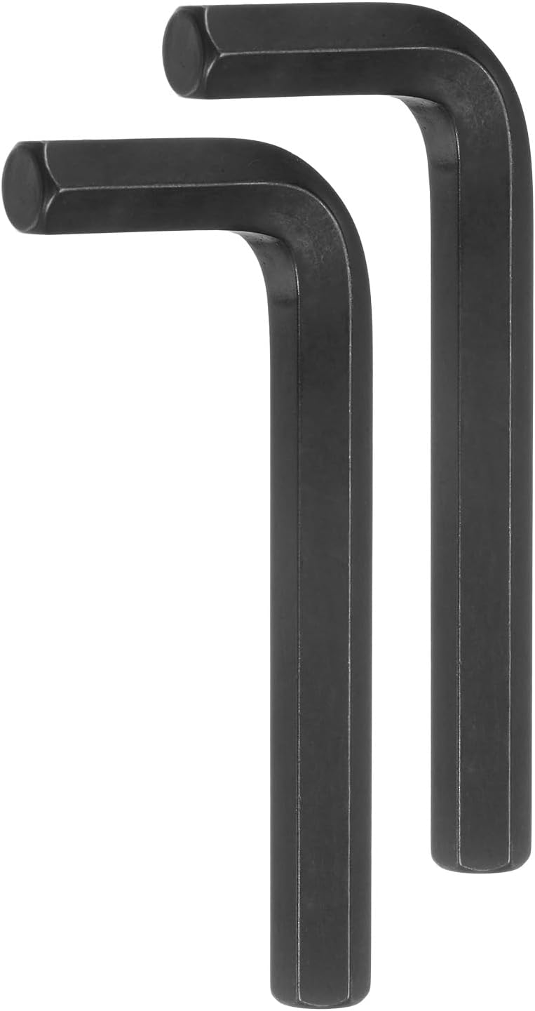 2 Llaves Hex L 0.551pulg Acero Cromo Vanadio Negro