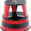 Taburete acero 16pulg 350lb rojo