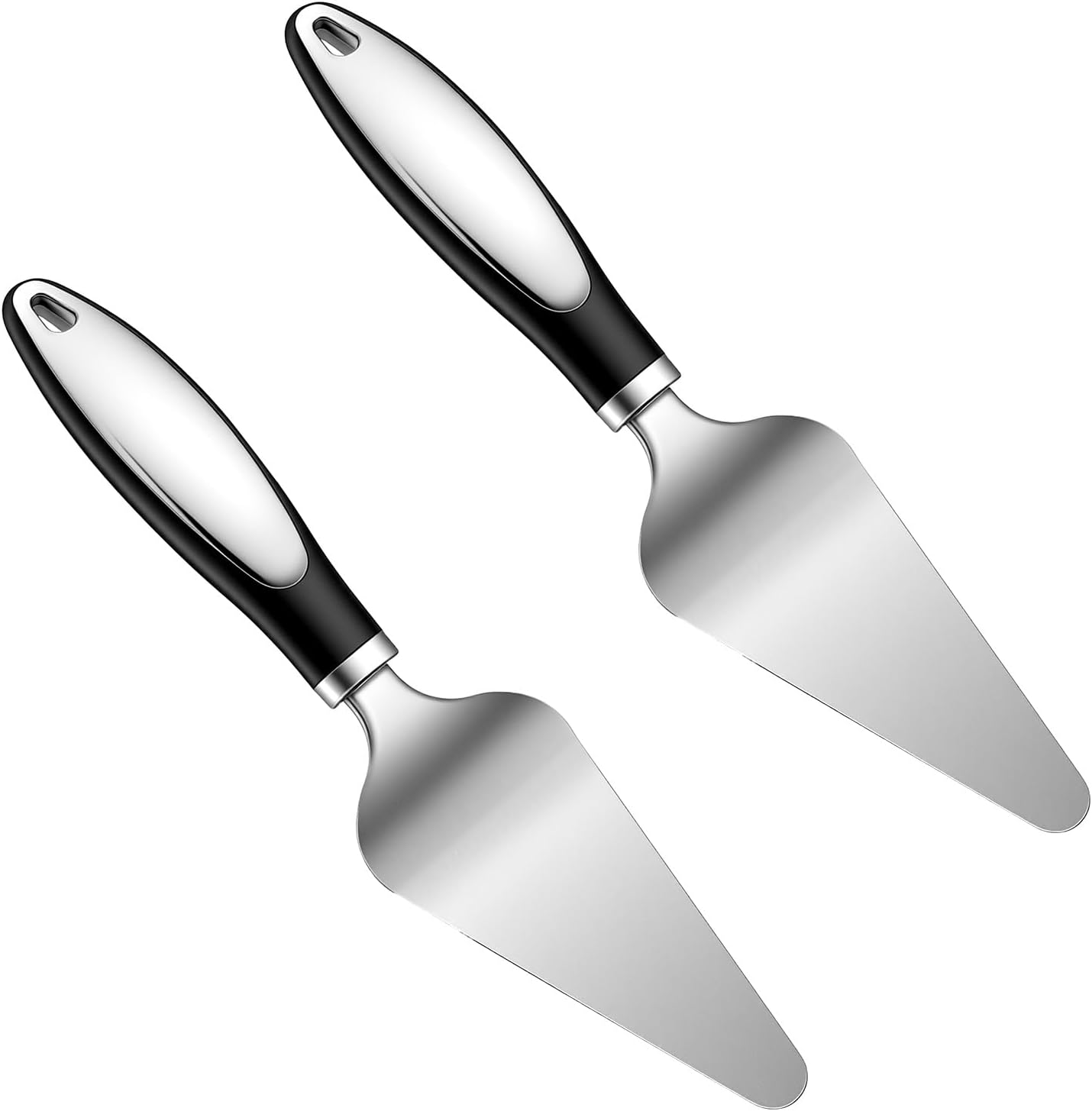 Set 2 Espátulas Acero Inox para Servir Tarta Pan Huevos