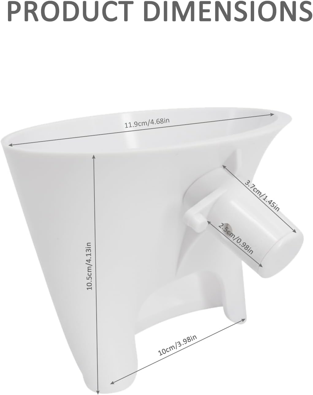 Embudo harina para batidora pie cocina comp 5qt