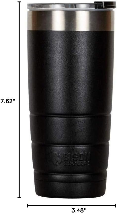 Vaso negro 22oz a prueba de sudor para bebidas