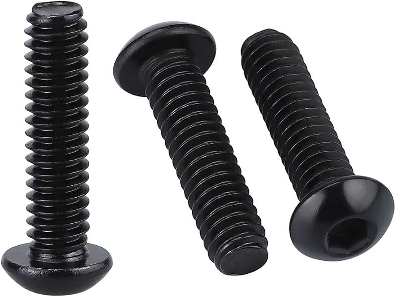 Tornillos cabeza botón #10-24x1/2" acero inox 304 pack 50