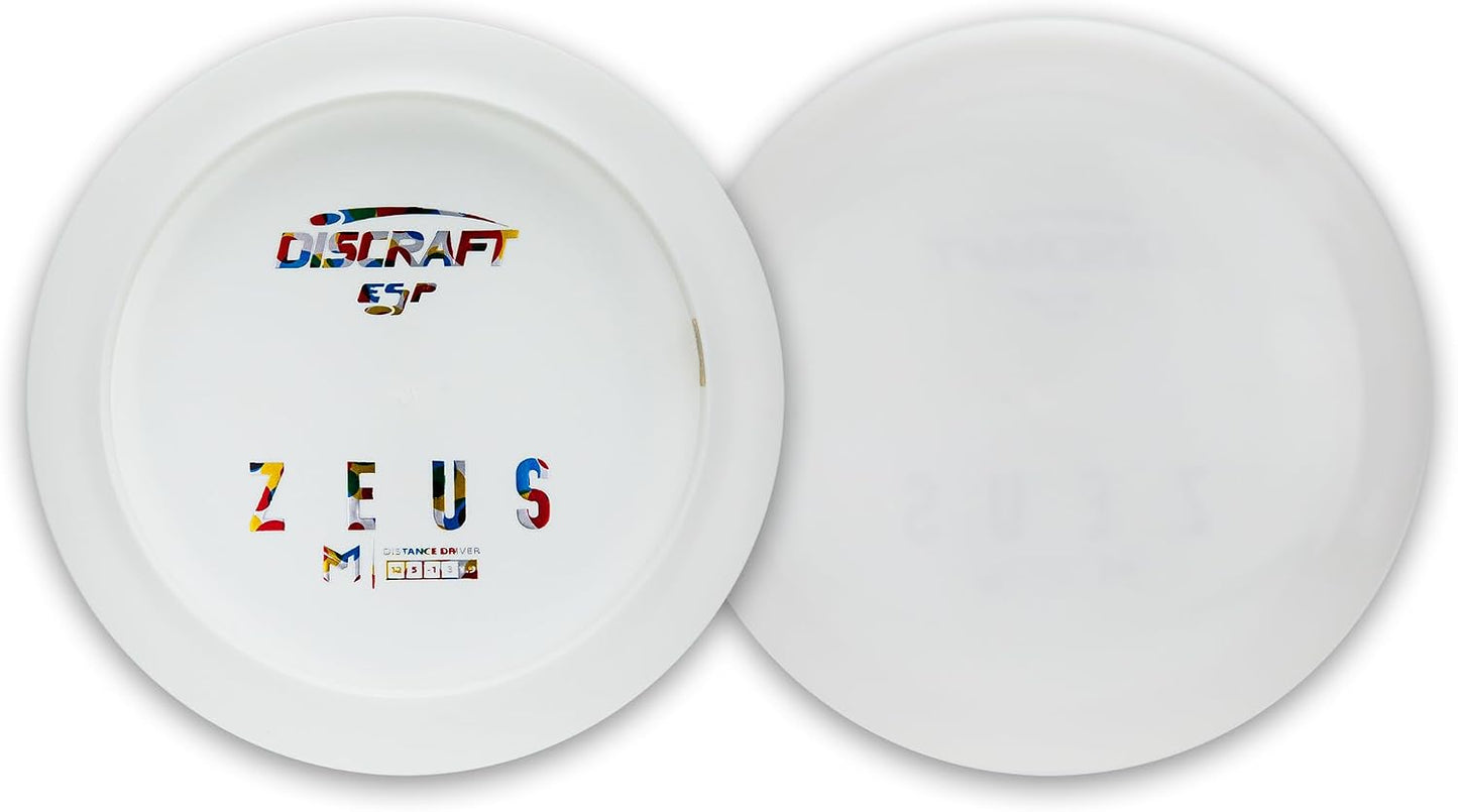 Disco golf Paul McBeth ESP Zeus 6.10-6.14oz blanco