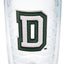 Vaso transparente con logotipo verde tapa negra 16oz